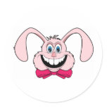 Funky Rabbit Stickers