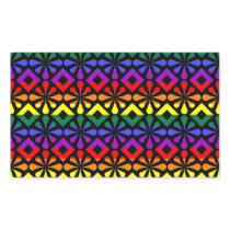 Funky Rainbow Gay Pride Geometric Abstracts (4)
