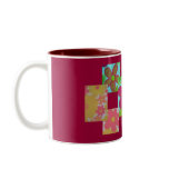 Funky Retro Cropped Flower's mugs