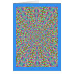 Funky Retro Kaleidoscope Note Cards