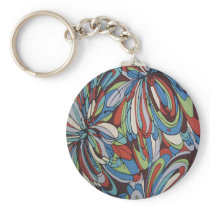 Funky Retro Keychain