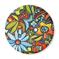 Funky Retro Magnet