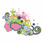funky skies vector design photo cut out
