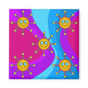 Funky Sun magnets