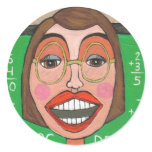 Funky Teacher - sticker
