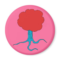 Funky Tree magnets