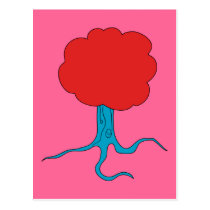 Funky Tree postcards