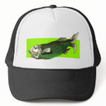 Funky Tropical Fish in Black and Green hats