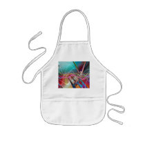 Funky Urban Graffiti Grunge Textured Apron