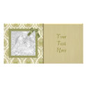 Funky Vintage Wallpaper Photo Card photo cards
