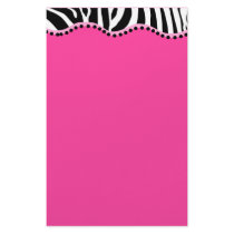 Funky Zebra Stationery