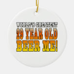 Funny 29th Birthdays : Worlds Greatest 29 Year Old Christmas Ornaments