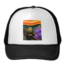 Funny 40th Birthday Mesh Hats