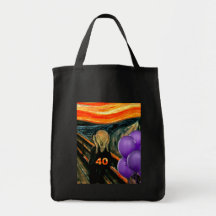 Funny 40th Birthday Tote Bags
