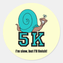 Funny 5K Stickers