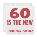 Funny 60th Birthday Gag Gifts invitations