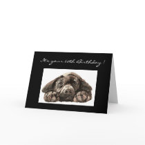 Funny 60th Birthday, Labrador Retriever Card
