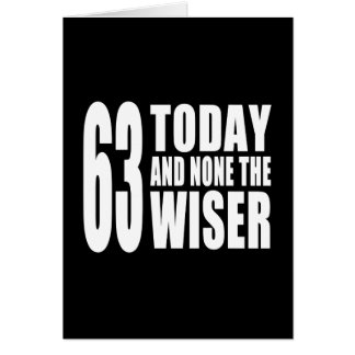 Funny 63rd Birthday Cards &amp; Invitations | Zazzle.co.uk