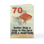 Funny 70th Birthday cards
