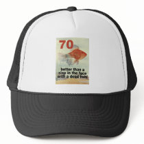 Funny 70th Birthday hats