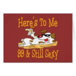 Funny 99th Birthday Gifts Card