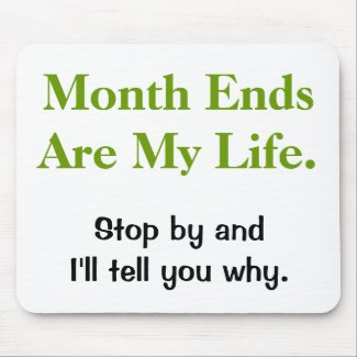 very funny accounting mousepad