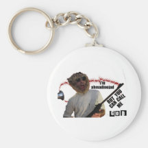 Funny Ahmadinejad Display Keychain