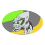 Funny Alien Stickers