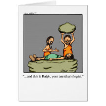 Funny Anaesthesiologist Greeting Card
