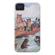 Funny Anthropomorphic Cats Vintage Wain