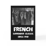 Funny anti French Greeting Cards