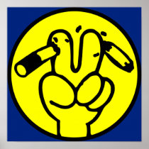 Funny Anti Smoking ⚠ Thai Sign ⚠ Print