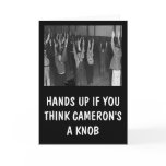 Funny anti Tories Greeting Cards