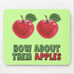 Funny Apples T-shirts and Gifts For Her Mouse Pads