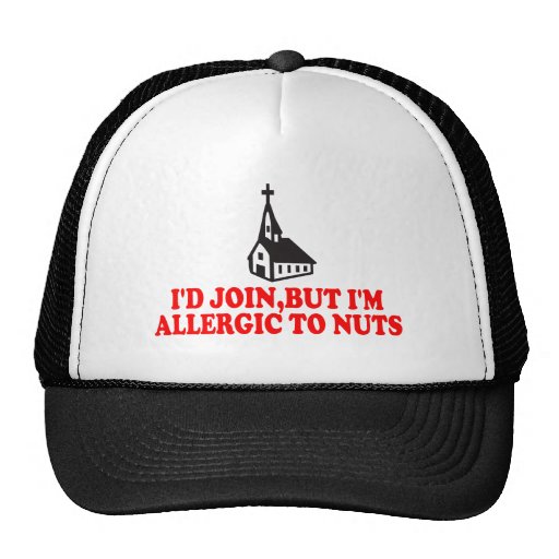 Funny atheist hats