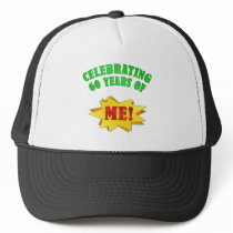 Funny Attitude 60th Birthday Gifts Mesh Hats
