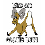 Funny Attitude Saying Goat Shirt Ladies Twofer Top