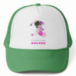Funny Baby Golf | Funny Cartoon Golfer | Funny Mesh Hat