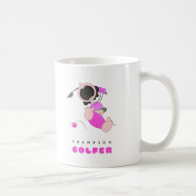 Funny Baby Golf Mug