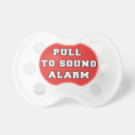 Funny Baby Pull to Sound Alarm Pacifier Dummy pacifiers