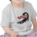 Funny baby scorpion battle walker t-shirt