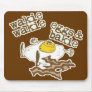 Funny Bacon and Eggs Mousepads