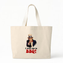 Funny barbecue bag