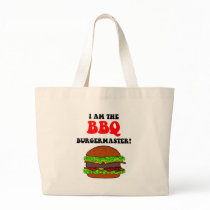 Funny barbecue canvas bag