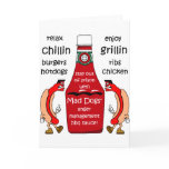 Funny barbecue card