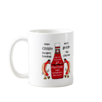 Funny barbecue mug