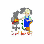 Funny Barbeque Design - Is Well Done OK? photo sculptures