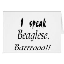 Funny Beagle Bark