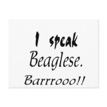 Funny Beagle Bark