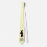 Funny bear arms necktie